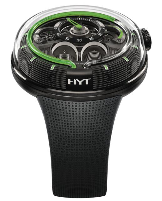 Replica HYT H1.0 Green H02021 Watch Replica HYT H1.0 Green H02021 Watch